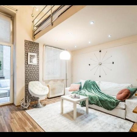 Apartmán Center Studio With Sauna And Patio Budapešť Exteriér fotografie